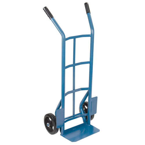 Heavy-Duty Hand Truck, Dual Handle, Steel, 46" Height, 1000 lbs. Capacity Seaboard Timber Mart