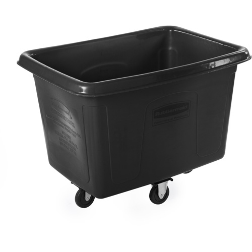 Bulk Cube Truck, Polyethylene, 44-1/16" L x 31" W x 32-1/2" H, 14 cu.ft. Volume, 500 lbs. Capacity Seaboard Timber Mart