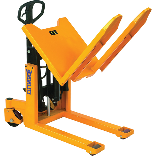 Ergonomic Pallet Tilter, 90° Tilt, 2200 lbs. Capacity, 51-2/3" L x 21-1/2" W x 44-1/4" H Seaboard Timber Mart