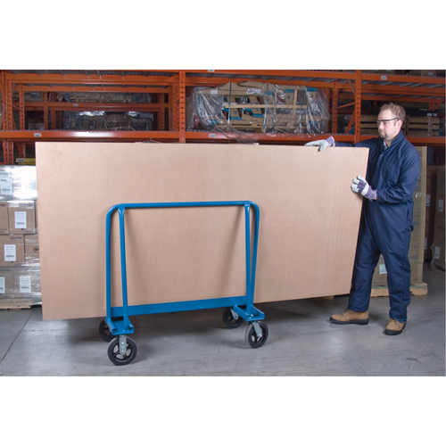 Chariots pour panneaux en placopl&acirc;tre, 44" x 24" x 44", Capacit&eacute; 2000 lb Seaboard Timber Mart