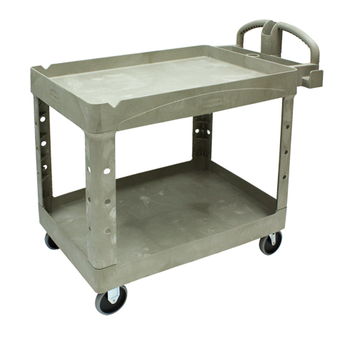 Chariot utilitaire robuste - 4520-88, 2 tiers, 25-1/4" x 39" x 44", Capacit&eacute; 500 lb Seaboard Timber Mart