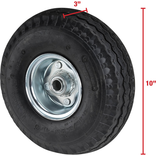 Roue de rechange pour diable Seaboard Timber Mart