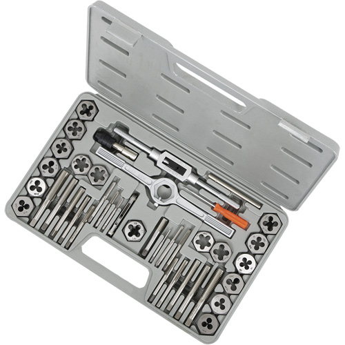 TD40H SAE HSS Tap & Alloy Die Set, 40 Pieces Seaboard Timber Mart