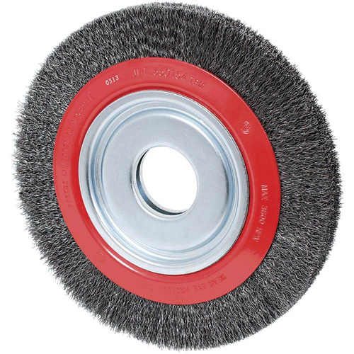 Meule 101C-2M &agrave; fils cr&ecirc;p&eacute;s, 7" dia., Fils 0,014", Arbre 1/2" - 2" Seaboard Timber Mart