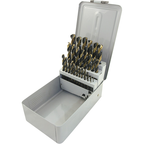 BG29 Jeu de forets JET-KUT Torque Drive, 29 morceaux, Acier rapide Seaboard Timber Mart
