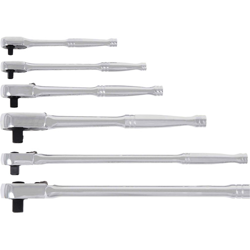 RHQ-12L Cl&eacute; &agrave; cliquet &agrave; long manche et t&ecirc;te ovale, Prise de 1/2", Poign&eacute;e Ordinaire Seaboard Timber Mart