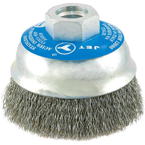 Brosse boisseau &agrave; fils cr&ecirc;p&eacute;s en acier inoxydable Seaboard Timber Mart