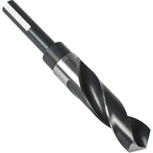 1/2" Reduced 3-Flat Shank Drill Bit, 33/64", High Speed Steel, 3" Flute, 118° Point Seaboard Timber Mart