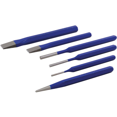 Punch & Chisel Set, 6 Pieces Seaboard Timber Mart
