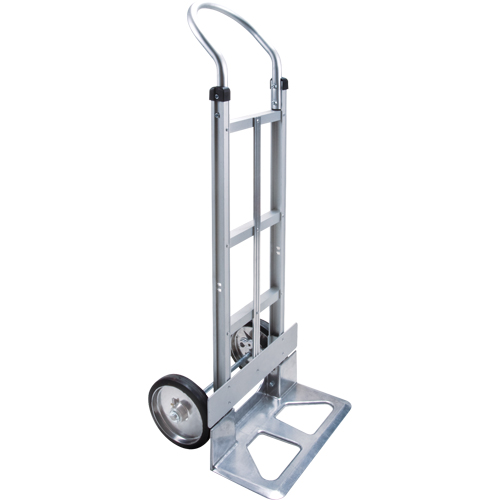 Knocked Down Hand Truck, Continuous Handle, Aluminum, 49-5/8" Height, 500 lbs. Capacity Seaboard Timber Mart