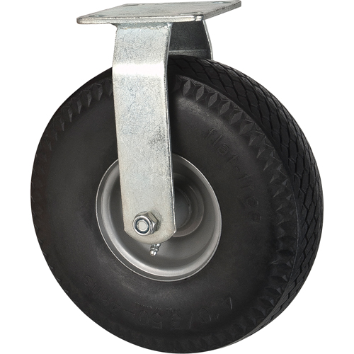 Roulettes anticrevaisons, Fixe, 10" (254 mm), Anticrevaison, 300 lb (136 kg) Seaboard Timber Mart