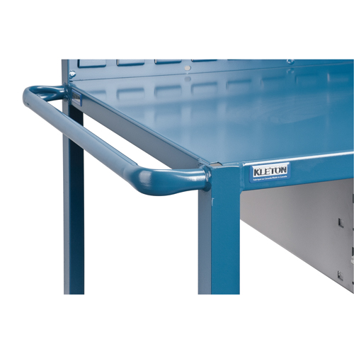 Mobile Service Cart, 2 Tiers, 24" W x 57" H x 40" D, 1200 lbs. Capacity Seaboard Timber Mart