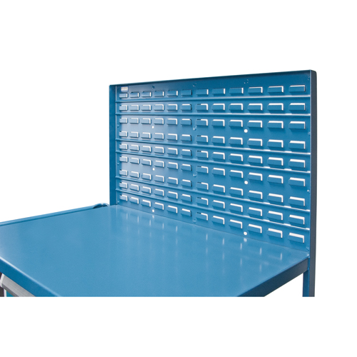 Mobile Service Cart, 2 Tiers, 24" W x 57" H x 40" D, 1200 lbs. Capacity Seaboard Timber Mart