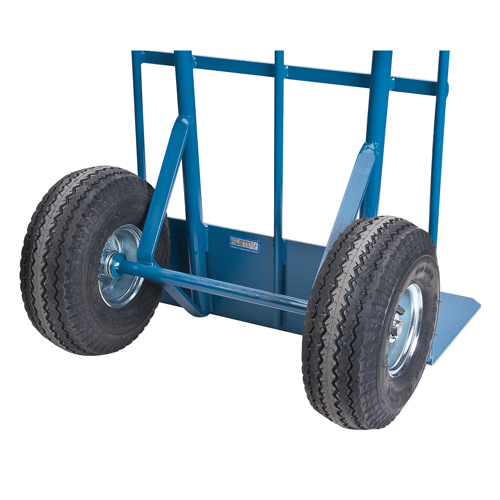Load Retention Hand Truck, Dual Handle, Steel, 53" Height, 600 lbs. Capacity Seaboard Timber Mart