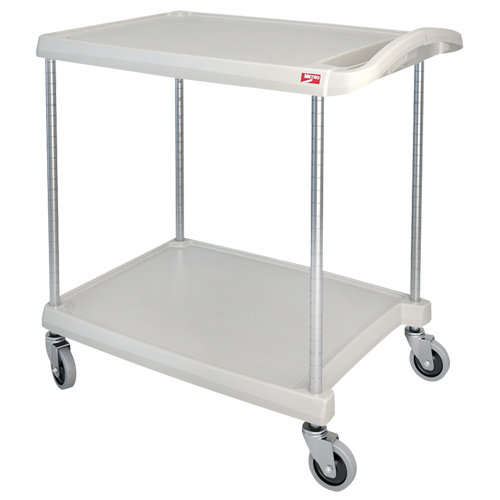 myCart Utility Cart, 2 Tiers, 20" x 35-1/2" x 30", 300 lbs. Capacity Seaboard Timber Mart