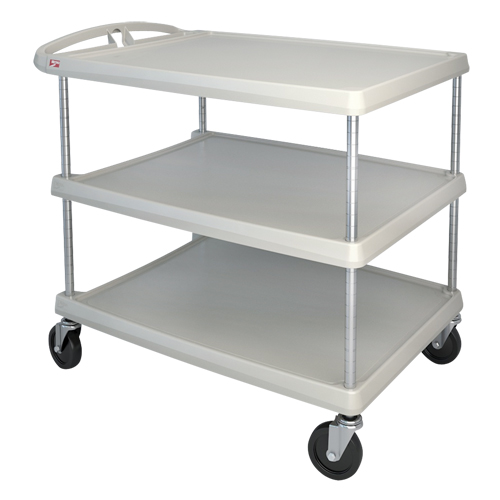 myCart Utility Cart, 3 Tiers, 26" x 36-7/8" x 36", 500 lbs. Capacity Seaboard Timber Mart