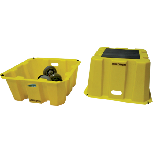 Escabeaux emboîtables industriels, 25" x 25" x Hauteur 10-1/2" Seaboard Timber Mart