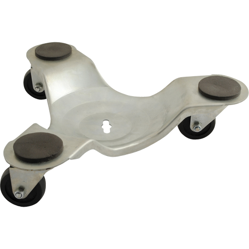 Socle roulant zingu&eacute; pour les pattes, Capacit&eacute; de 300 lb, Cadre en Acier, 2,75" h Seaboard Timber Mart