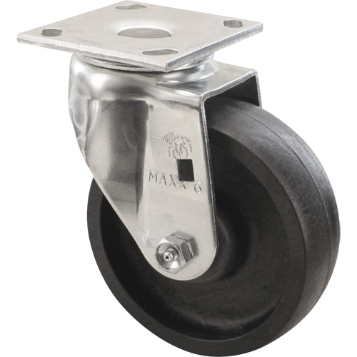 Roulette Emaxx RollX remplie de verre, Pivotant, 4" (101,6 mm), Nylon, 1200 lb (544,3 kg) Seaboard Timber Mart