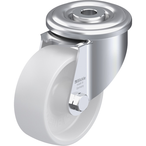Nylon Caster, Swivel, 3-1/8" (79.375 mm) Dia., 330 lbs. (149.685 kg.) Capacity Seaboard Timber Mart
