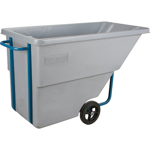 Tilt Truck, Polyethylene, 0.625 cu. yd., 850 lbs. Load Capacity Seaboard Timber Mart