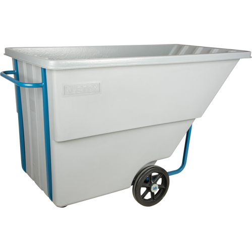Tilt Truck, Polyethylene, 1.1 cu. yd., 1250 lbs. Load Capacity Seaboard Timber Mart
