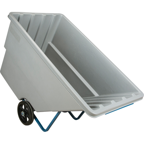 Tilt Truck, Polyethylene, 1.1 cu. yd., 1250 lbs. Load Capacity Seaboard Timber Mart