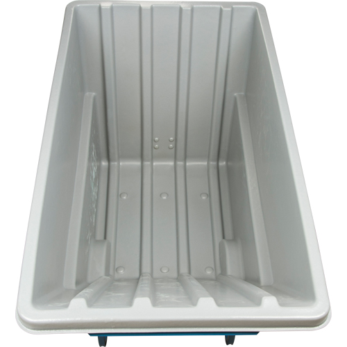 Tilt Truck, Polyethylene, 1.1 cu. yd., 1250 lbs. Load Capacity Seaboard Timber Mart