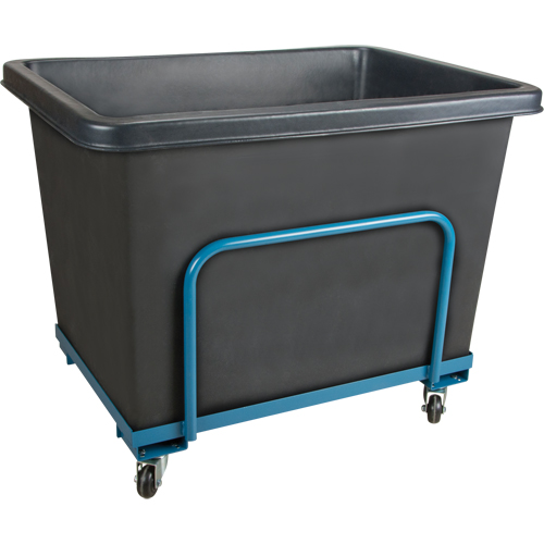 Tapered Wall Box Truck, Polyethylene, 43" L x 30" W x 33" H, 16 cu. ft. Volume, 800 lbs. Capacity Seaboard Timber Mart