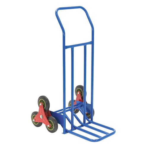 Stair Climbing Hand Truck, Steel Frame, 24" W x 45-3/4" H, 300 lbs. Capacity Seaboard Timber Mart