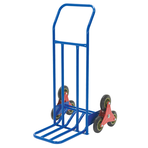 Stair Climbing Hand Truck, Steel Frame, 24" W x 45-3/4" H, 300 lbs. Capacity Seaboard Timber Mart