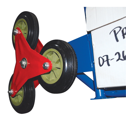 Stair Climbing Hand Truck, Steel Frame, 24" W x 45-3/4" H, 300 lbs. Capacity Seaboard Timber Mart