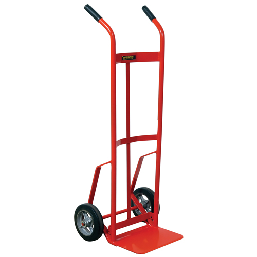 Hand Truck with Reinforced Noseplate - 136RN-HB, Dual Handle, Steel, 51" Height, 800 lbs. Capacity Seaboard Timber Mart