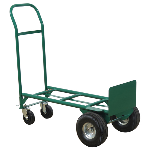 Greenline Economical Convertible Hand Truck - 656-21-PE , Steel, 600 lbs. Capacity Seaboard Timber Mart