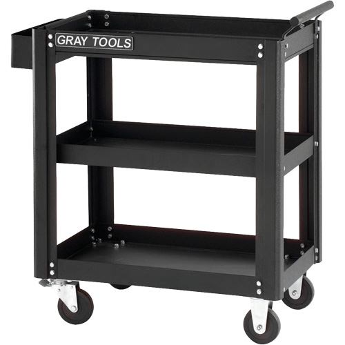 Chariot utilitaire, 19-1/4" lo x 27-1/2" la x 32-3/4" h, Gris Seaboard Timber Mart