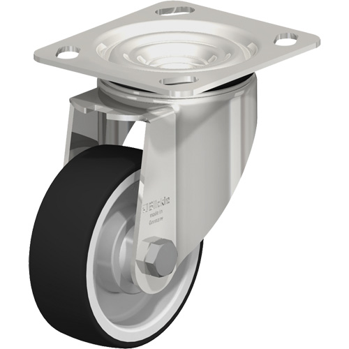 Caster, Swivel, 5" (127 mm), Thermoplastic Polyurethane, 770 lbs. (349 kg.) Seaboard Timber Mart