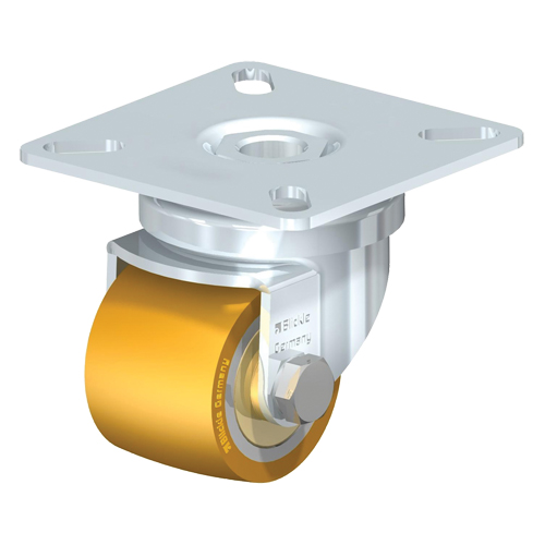 Low-Profile Caster, Swivel, 1-3/8" (35 mm), Polyurethane, 220 lbs. (100 kg.) Seaboard Timber Mart