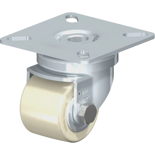 Low-Profile Caster, Swivel, 1-3/8" (35 mm), Nylon, 220 lbs. (100 kg.) Seaboard Timber Mart