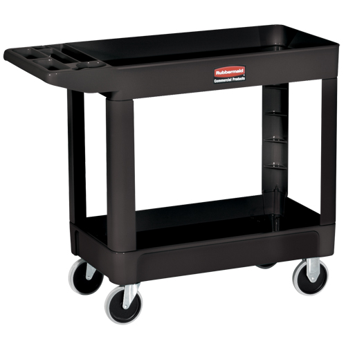 Chariot utilitaire robuste - 4500-89, 2 tiers, 18" x 33-1/4" x 39", Capacit&eacute; 500 lb Seaboard Timber Mart