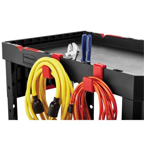 Heavy-Duty Adaptable Utility Cart, 2 Tiers, 25-1/5" x 36" x 51-1/2", 500 lbs. Capacity Seaboard Timber Mart