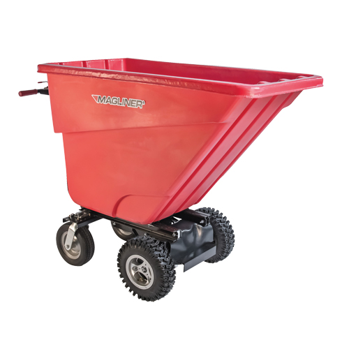 Motorized Tilt Truck, 13,5 pi³ Capacity, 45" H x 26-1/2" W x 68" D Seaboard Timber Mart