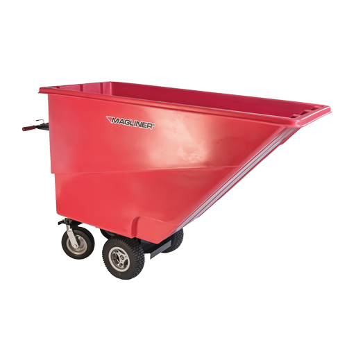 Motorized Tilt Truck, 27 pi³ Capacity, 51" H x 81" W x 33" D Seaboard Timber Mart