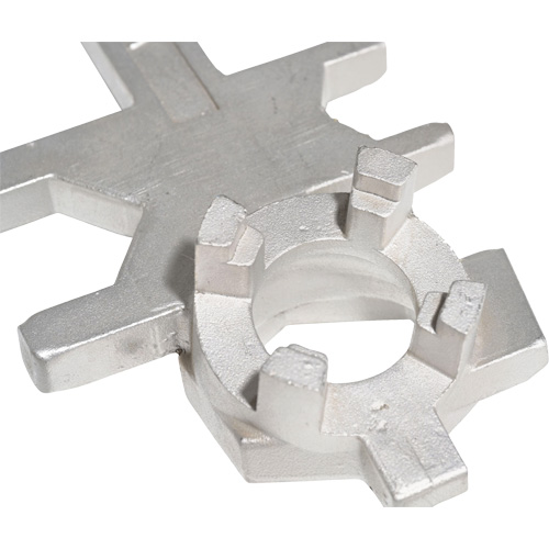 Cl&eacute; pour baril, Ouverture de 3/4"/2", Poign&eacute;e 9-1/2", Acier inoxydable Seaboard Timber Mart