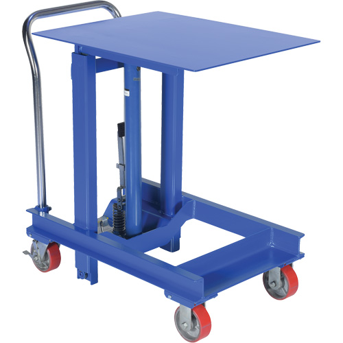 Table &eacute;l&eacute;vatrice, 30" lo x 24" la, Acier, Capacit&eacute; 2000 lb Seaboard Timber Mart