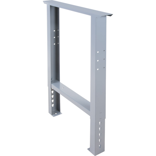 Pattes d'&eacute;tabli pour service industriel, Acier, 24" p x 34" h, Simple Seaboard Timber Mart