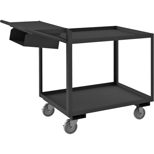 Order Picking Cart, 40-1/4" H x 24-1/4" W x 52-3/8" D, 2 Shelves, 1200 lbs. Capacity Seaboard Timber Mart