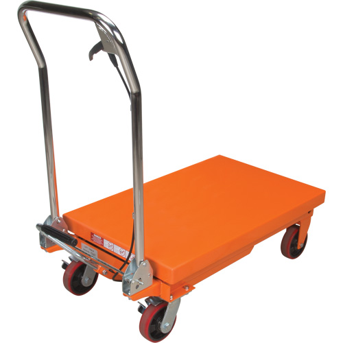 Hydraulic Scissor Lift Table, 32" L x 19-3/4" W, Steel, 660 lbs. Capacity Seaboard Timber Mart