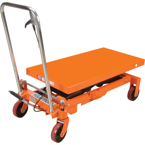 Hydraulic Scissor Lift Table, 39-1/2" L x 20" W, Steel, 1650 lbs. Capacity Seaboard Timber Mart