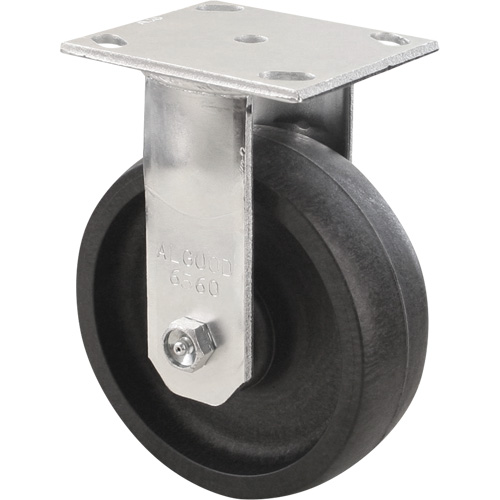 Roulette Emaxx RollX, Fixe, 4" (101,6 mm), Nylon, 1200 lb (544,3 kg) Seaboard Timber Mart