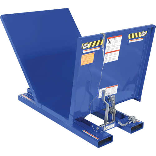 Tr&eacute;mie &agrave; parois ouvrantes, Acier, 1 vg³, Bleu Seaboard Timber Mart